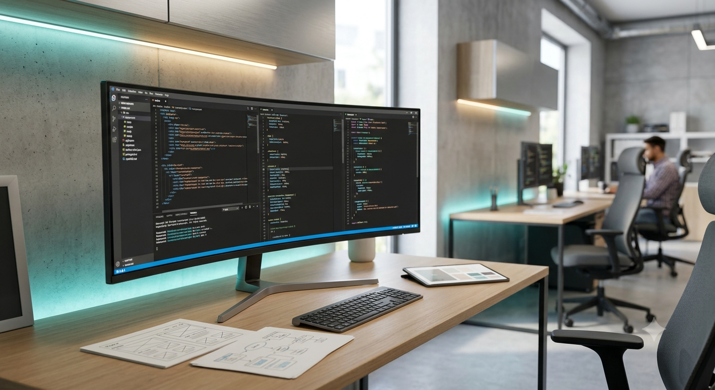 Tech workspace