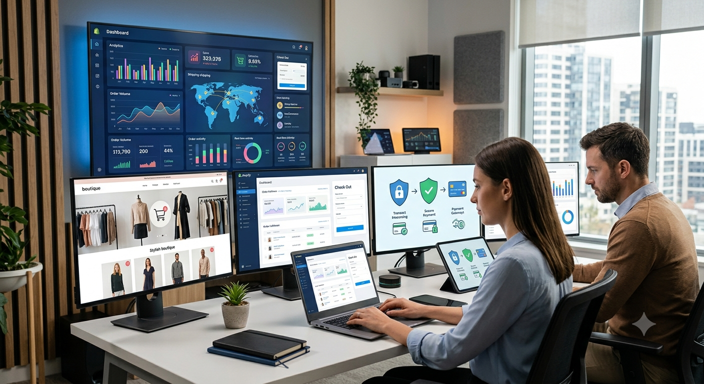 Tech workspace