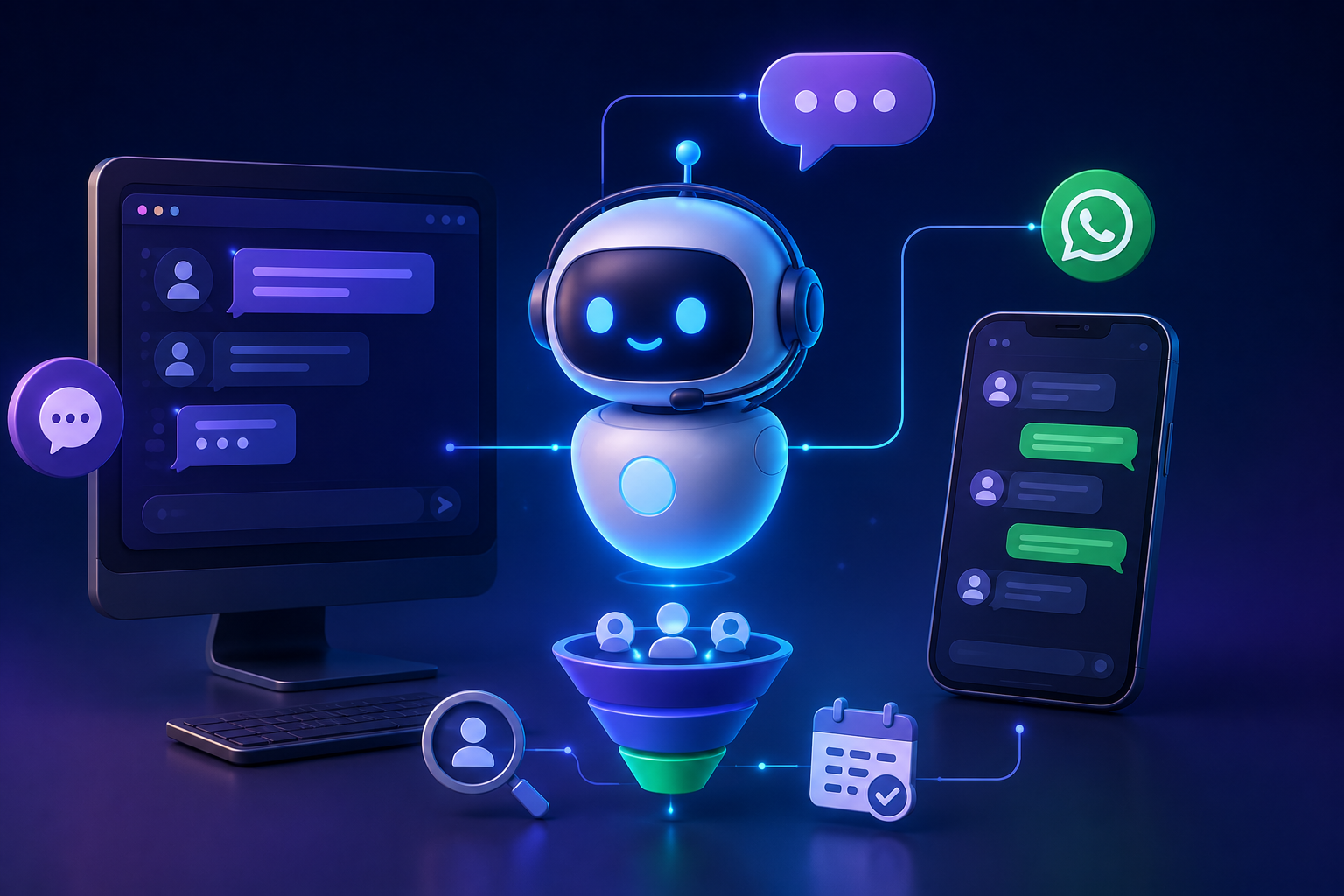 Tech workspace
